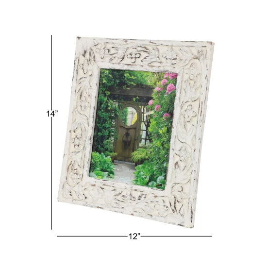Cheapest 🛒 Studio 350 White Wood Farmhouse Photo Frame Standard 15 X 13 X 1 🥰 - Image 7