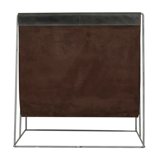 Promo ๐งจ Studio 350 Leather Modern Magazine Holder - 22 X 21 X 14 Black ๐ - Image 6