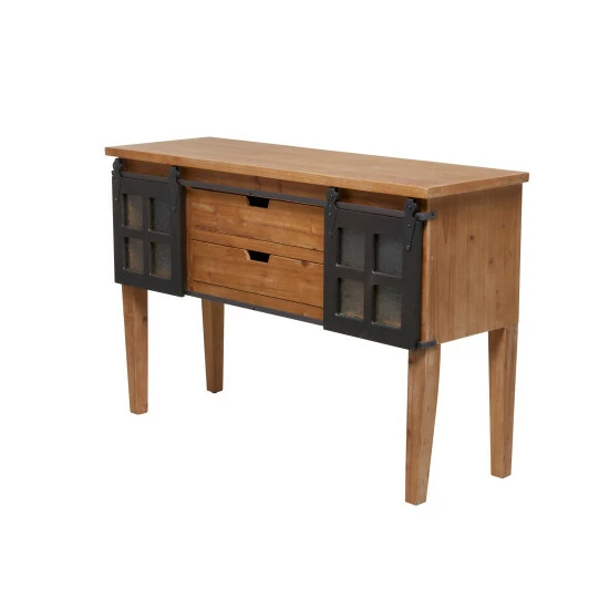 Buy 🥰 Studio 350 Brown Fir Industrial Console Table 👍 - Image 4