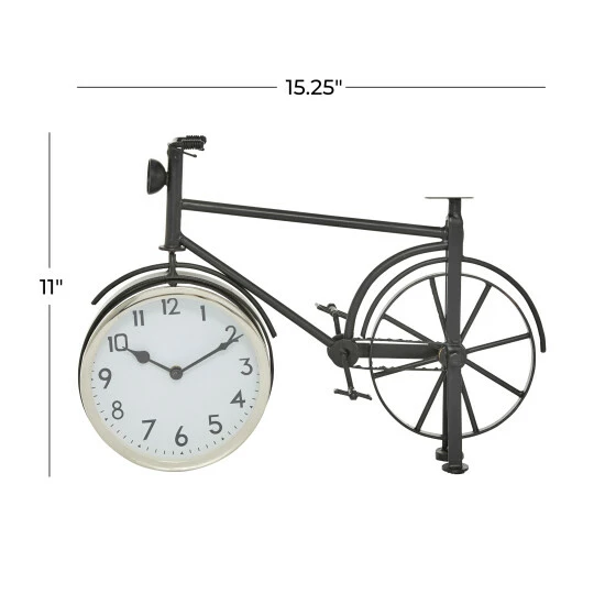 Flash Sale ❤️ Studio 350 Grey Iron Rustic Clock 23 X 14 - 16 X 4 X 11 👍 - Image 6