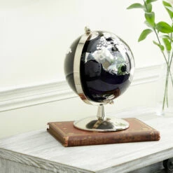 Best reviews of ⌛ Studio 350 Black Stainless Steel Contemporary Globe 11 X 8 X 8 - 8x11 ❤️
