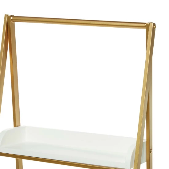 Budget ✨ Studio 350 White MDF Glam Wall Shelf 49 X 18 X 16 - 18 X 16 X 49 🔥 - Image 6