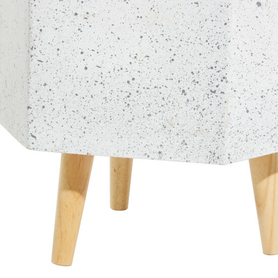 Hot Sale 🔔 Studio 350 MgO Contemporary Planter (Set Of 2) - S/2 15", 17"H White 💯 - Image 6