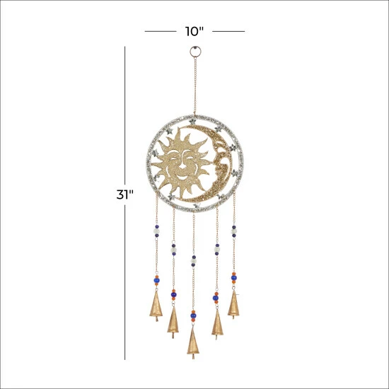 Top 10 โจ Studio 350 Silver Iron Eclectic Windchime 31 X 10 X 1 - 10 X 1 X 31 ๐ - Image 8