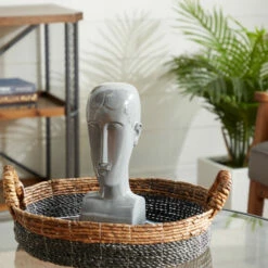 Best deal โญ Studio 350 Grey Stoneware Eclectic Sculpture Man 13 X 5 X 5 - 5 X 5 X 13 ๐ฅ