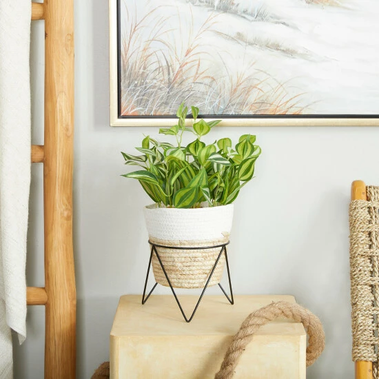 Best reviews of ⭐ Studio 350 Green Rattan Coastal Artificial Foliage - 16 X 12 X 11 🎉