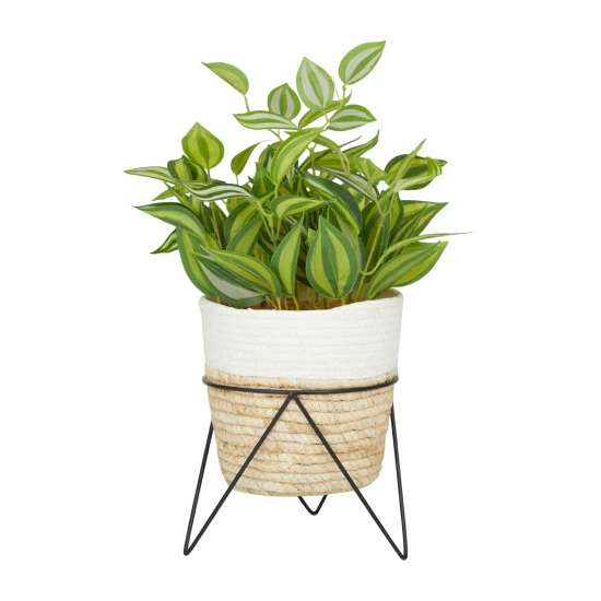 Best reviews of ⭐ Studio 350 Green Rattan Coastal Artificial Foliage - 16 X 12 X 11 🎉 - Image 7