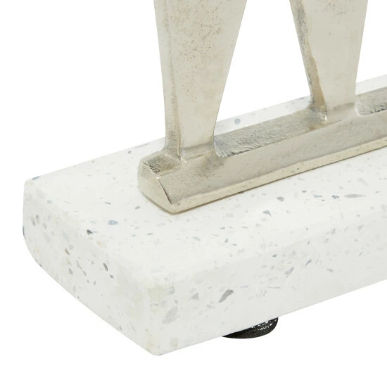 Cheap π Studio 350 Silver Terrazzo Modern Decorative Sign 7 X 21 X 2 - 21 X 2 X 7 π - Image 4