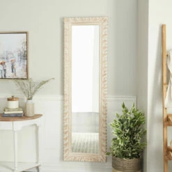 Wholesale 🌟 Studio 350 Brown Wood Traditional Wall Mirror 🌟