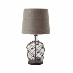 Promo ⭐ Studio 350 Brown Glass Coastal Table Lamp 29 X 15 X 15 - 15 X 29 😉