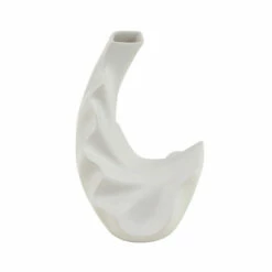 Top 10 💯 Studio 350 White Ceramic Modern Vase 13" X 8" X 8" ⌛