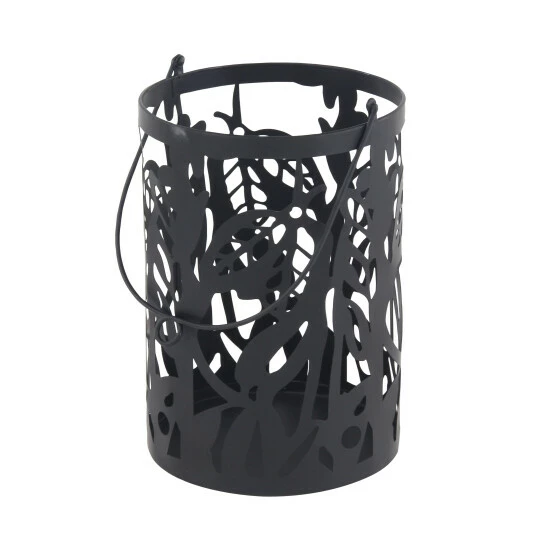 Promo 🔥 Studio 350 Black Metal Eclectic Lantern, Set Of 2 14" X 10" X 10" - 10 X 10 X 14 😉 - Image 4