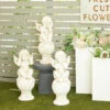 Discount ⌛ Studio 350 White MGO French Country Garden Sculpture (Set Of 3) - 11 X 10 X 29 👍