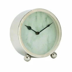 Flash Sale 😉 Studio 350 Stainless Steel Glam Clock No Theme 6 X 6 X 2 ⭐