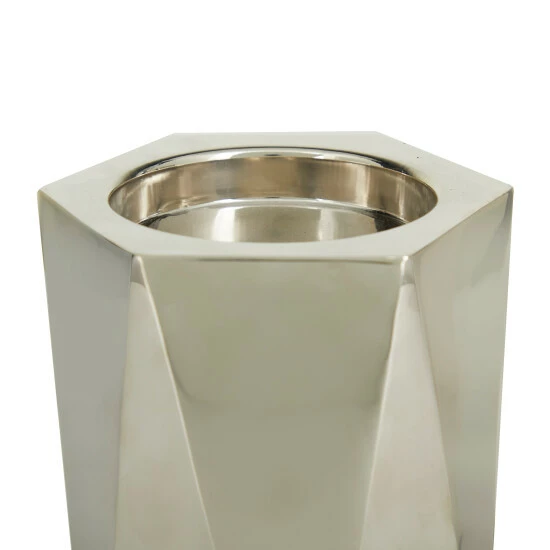 Buy 🔥 Studio 350 Stainless Steel Glam Candle Holder (Set Of 2) - S/2 10", 8"H Gold 😀 - Image 4