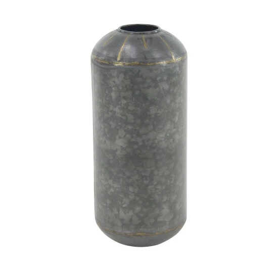 Budget ✨ Studio 350 Farmhouse Metal Planter 8" X 19" Grey 😀