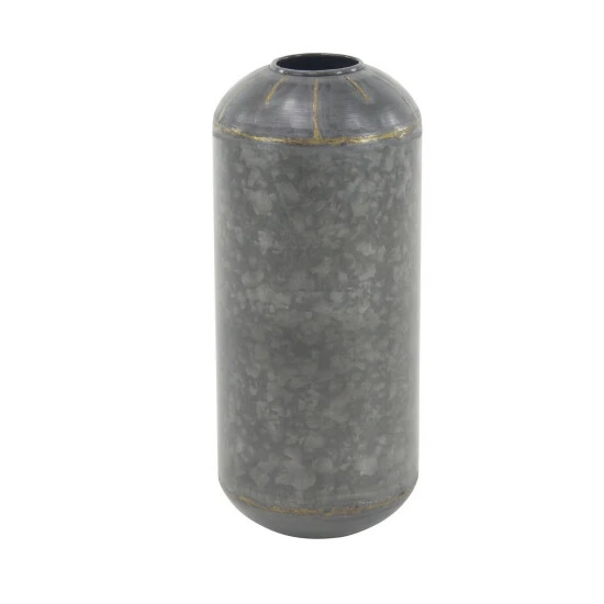 Budget ✨ Studio 350 Farmhouse Metal Planter 8" X 19" Grey 😀 - Image 2