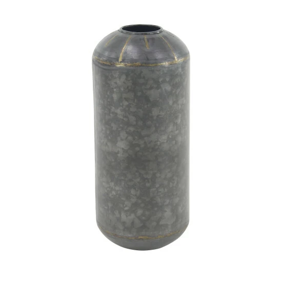 Budget ✨ Studio 350 Farmhouse Metal Planter 8" X 19" Grey 😀 - Image 5