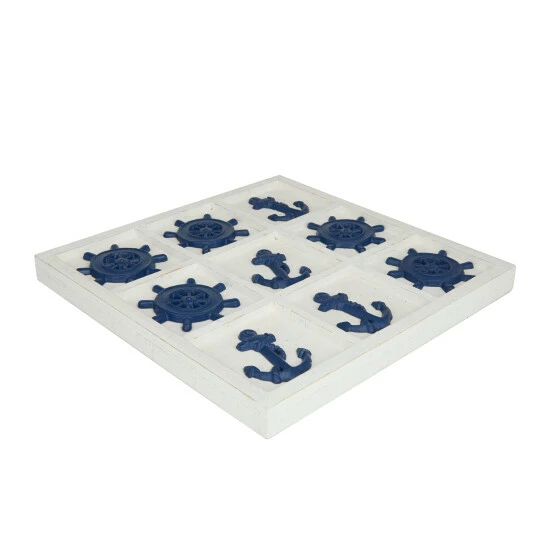 Budget 😀 Studio 350 Blue Iron Nautical Game Set - 14 X 14 X 1 🤩 - Image 4