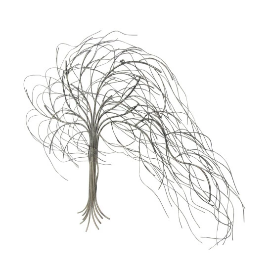 Discount 🔥 Studio 350 Silver Metal Contemporary Wall Decor Trees And Nature 36 X 54 X 4 👏 - Image 3