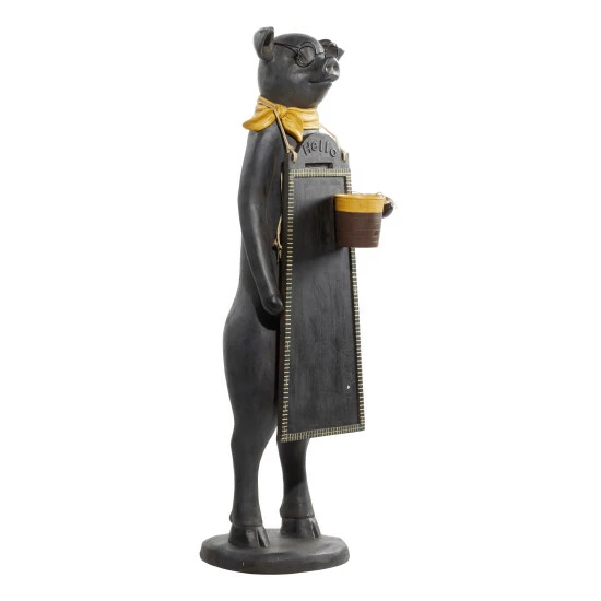 Best Sale ๐ Studio 350 Black Polystone Farmhouse Sculpture Animals 46 X 13 X 15 - 13 X 15 X 46 ๐ฅฐ - Image 2