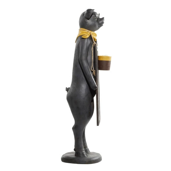 Best Sale ๐ Studio 350 Black Polystone Farmhouse Sculpture Animals 46 X 13 X 15 - 13 X 15 X 46 ๐ฅฐ - Image 3