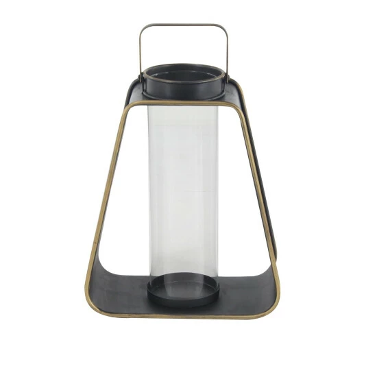 Coupon 😍 Studio 350 Brown Metal Industrial Lantern 16 X 13 X 7 🥰 - Image 4