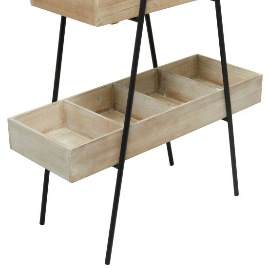 Brand new ๐ Studio 350 Brown Wood Modern Farmhouse Plantstand - 32"L X 13"W X 56"H โญ - Image 7