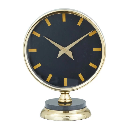 Best Sale 👍 Studio 350 Gold Stainless Steel Modern Clock 🎁 - Image 3