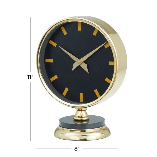 Best Sale 👍 Studio 350 Gold Stainless Steel Modern Clock 🎁 - Image 7