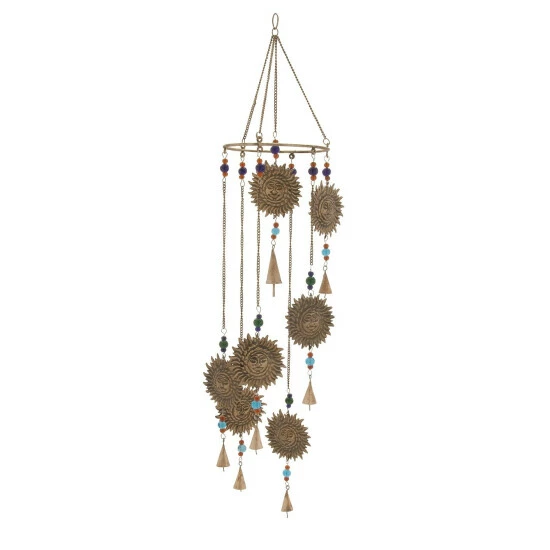 Wholesale 🥰 Studio 350 Brass Iron Eclectic Windchime 36 X 7 X 7 🛒 - Image 2