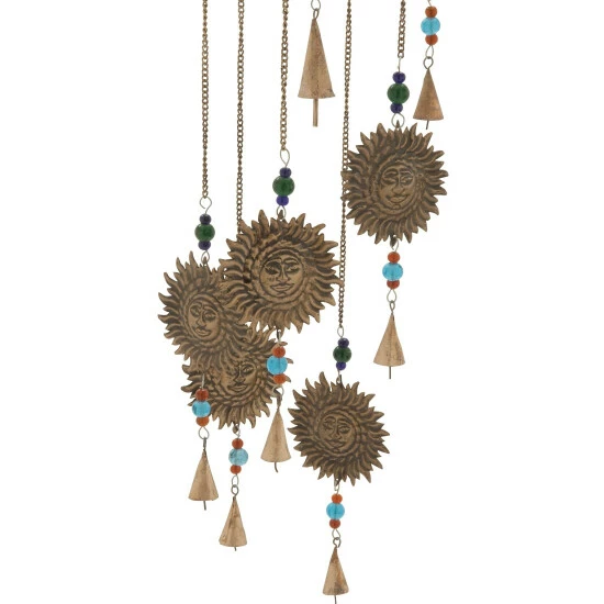 Wholesale 🥰 Studio 350 Brass Iron Eclectic Windchime 36 X 7 X 7 🛒 - Image 3
