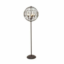 Wholesale ✨ Studio 350 Modern 66 X 19 Inch Round Black Iron Cage Floor Lamp 🥰