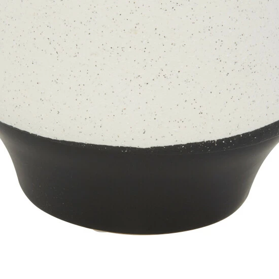 Hot Sale ๐ Studio 350 White Ceramic Contemporary Vase 14 X 7 X 7 ๐ - Image 4