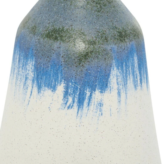 Hot Sale ๐ Studio 350 White Ceramic Contemporary Vase 14 X 7 X 7 ๐ - Image 6