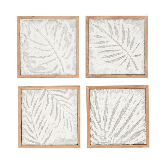 Best deal 🤩 Studio 350 Brown Fir Farmhouse Wall Decor Floral And Botanical (Set Of 4) ⭐ - Image 3