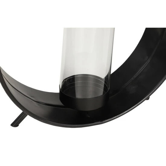 Wholesale 😉 Studio 350 Black Metal Industrial Candle Holder (Set Of 2) - 16 X 6 X 16Round ⌛ - Image 7
