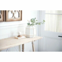 Discount ⭐ Studio 350 White Ceramic Modern Vase 🌟