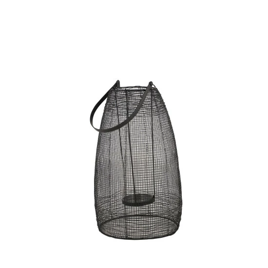 Buy 😍 Studio 350 Black Metal Modern Lantern 16 X 9 X 9 - 9 X 9 X 16 🤩 - Image 5