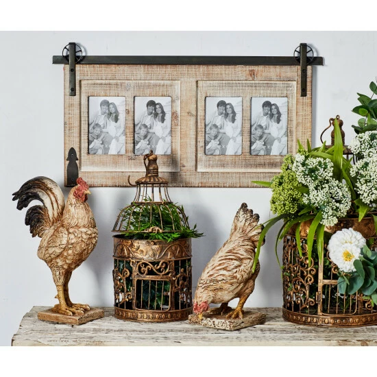 Best deal ๐งจ Studio 350 Brown MDF Farmhouse 26-inch Wall Photo Frame ๐ฅ