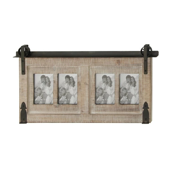 Best deal ๐งจ Studio 350 Brown MDF Farmhouse 26-inch Wall Photo Frame ๐ฅ - Image 3