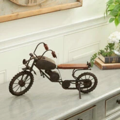 Promo 🤩 Studio 350 Iron Traditional Sculpture Transportation 10 X 16 X 4 - 16 X 4 X 10 Gold ❤️