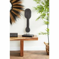 Coupon 🎉 Studio 350 Black Acacia Eclectic Sculpture Paddle 👍