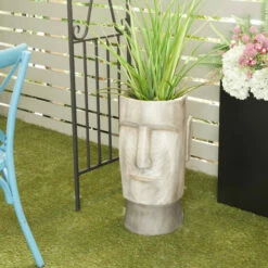 Budget ๐ Studio 350 MGO Contemporary Planter Grey โ