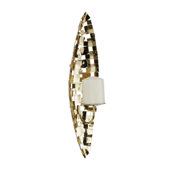 Buy 🛒 Studio 350 Stainless Steel Wall Sconce 20"x 5" Gold 💯 - Image 4