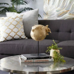 Top 10 😀 Studio 350 Gold Polyresin Coastal Sculpture Animals 14 X 10 X 7 - 10 X 7 X 14 🌟