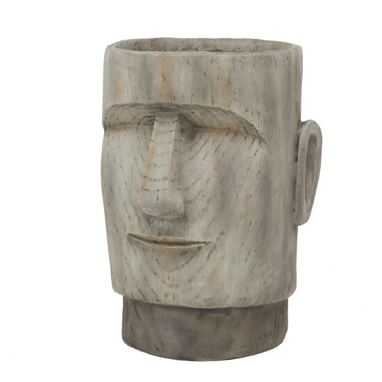 New π Studio 350 MGO Contemporary Planter - 13 X 14 X 18 Grey β¨ - Image 2