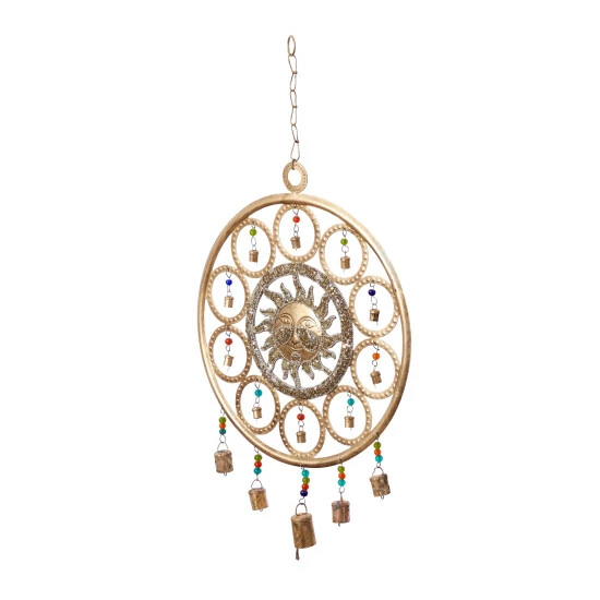 Top 10 🔔 Studio 350 Gold Iron Eclectic Windchime 27 X 15 X 1 - 15 X 1 X 27 👍 - Image 3