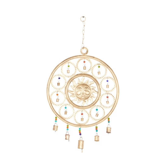 Top 10 🔔 Studio 350 Gold Iron Eclectic Windchime 27 X 15 X 1 - 15 X 1 X 27 👍 - Image 6