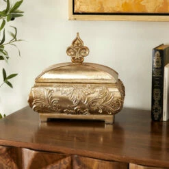 Top 10 🔔 Studio 350 Gold Polystone Traditional Decorative Jar 10 X 11 X 7 🎁